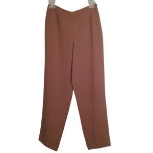 Yansi Fugel 6 dress slacks pants Brown